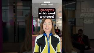 Synonyms: which word to choose?
