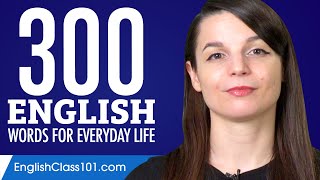 300 English Words for Everyday Life - Basic Vocabulary #15