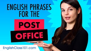 English Words and Phrases to use at a Post Office