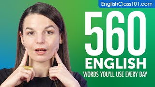560 English Words You'll Use Every Day - Basic Vocabulary #96