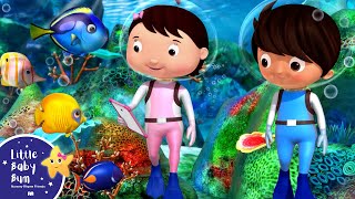 10 Little Fishes | Part 2 | Little Baby Bum - New Nursery Rhymes for Kids