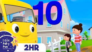 Ten Little Buses + More | Little Baby Bum Kids Songs and Nursery Rhymes