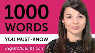 1000 Words Every English Beginner Must Know