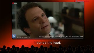 Englsih @ the Movies: Bury the Lead