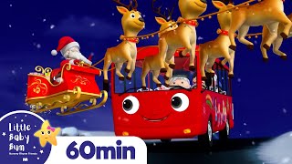 Wheels On The Bus - Christmas Sing Along! +More Nursery Rhymes and Kids Songs | Little Baby Bum