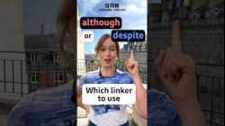 What’s the difference – ‘despite’ and ‘although’ #shorts #english