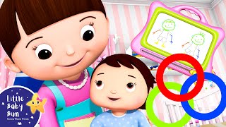 Colors Song - Baby Drawing Rainbow Man! | Little Baby Bum - Classic Nursery Rhymes for Kids