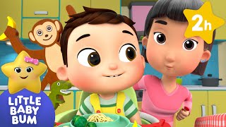 Animal Sounds Eating Song | Little Baby Bum Nursery Rhymes - Two Hour Baby Song Mix