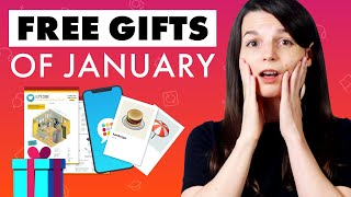 FREE English Gifts of January 2021