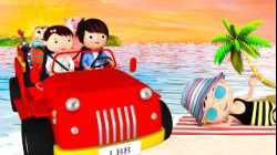 The Beach Song ?️ Summer Fun | Little Baby Bum