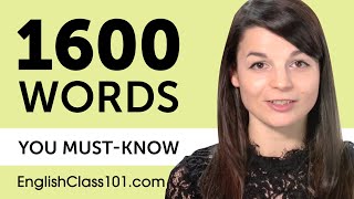 1600 Words Every English Beginner Must Know