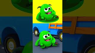 Monster Stan Saves Us! ?? #WheelsOnTheBus #MonsterAdventure #KidsShorts