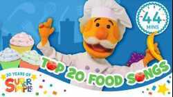 Top 20 Food Songs ?| Celebrating 20 Years of Kids Music With Super Simple Songs!