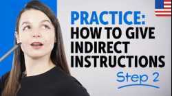 Practice Giving Indirect Instructions in English | Essential Sentence Patterns & Grammar