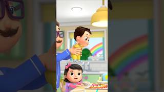 ? RAINBOW COLORS ?Little Baby Bum Song #shorts #colors #rainbow