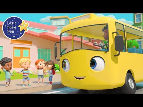 School Bus - Let's Go To School | +More Nursery Rhymes and Baby Songs | Kids Songs | Little Baby Bum