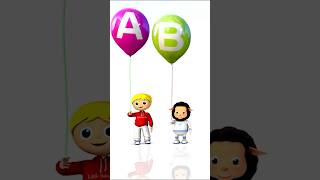 Catch and Learn ABC Balloons! ??✨ #ABCBalloons #LearningIsFun #ColorfulPlay