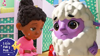 Mary Had a Little Lamb Song +More Animal Nursery Rhymes for Kids | Little Baby Bum