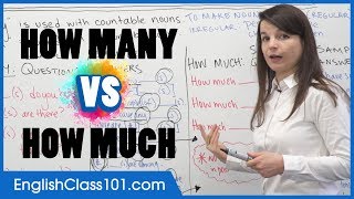 When to Use “How Many” and “How Much” - Basic English Grammar