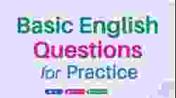 Simple English Speaking Practice - Daily English Sentences - Basic English Questions for Practice