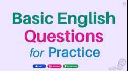 Simple English Speaking Practice - Daily English Sentences - Basic English Questions for Practice