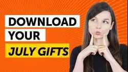FREE English Gifts of July 2025