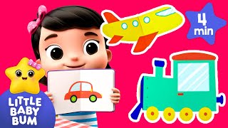 Planes, Trains & Cars ?✈️? | Little Baby Bum