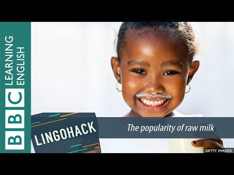 The popularity of raw milk - Lingohack