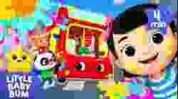 Paint the Bus with Colors! ??? Wheels On the Bus