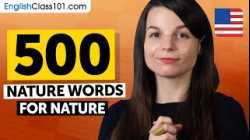 English Nature Words for Nature Lovers!