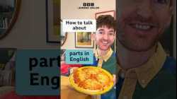 Talking about parts in English #shorts #english