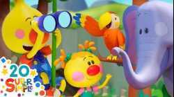 There's An Animal That I See | Explore and Discover Animals! | Super Simple Songs