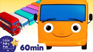 10 Little Buses +More Nursery Rhymes and Kids Songs | Little Baby Bum