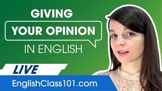 How to Give Your Opinion on Food & Drink in English