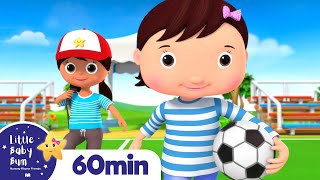 Soccer Song | +More Nursery Rhymes and Kids Songs | Little Baby Bum