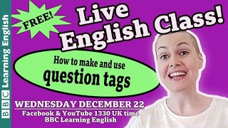 Live English Class: question tags