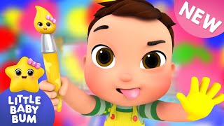 Giant Painting Book - The Baby Sensory Book ⭐ Brand New Season! | Little Baby Bum