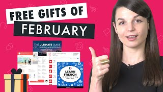 FREE English Gifts of February 2020