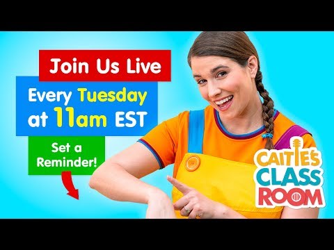 Caitie's Classroom - LIVE on Tuesday at 11am - Set The Reminder!