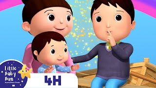 Row Row Row Your Boat Song | Four Hours of Little Baby Bum Nursery Rhymes and Songs