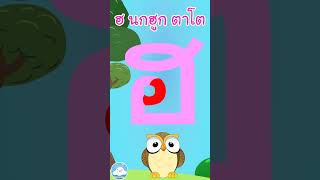 หัดเขียน ฮ นกฮูก ตาโต