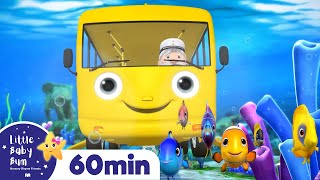 Wheels On The Bus Underwater! | +More Little Baby Bum Kids Songs and Nursery Rhymes