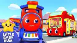 Wheels on the Bus & Train ??  | Little Baby Bum