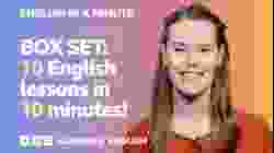 BOX SET: English In A Minute 26 – TEN English lessons in 10 minutes!