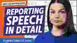 How to Report Speech in Detail | Learn English Grammar for Beginners
