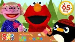 What’s Your Name? + More | Sesame Street & Super Simple Songs Together! | 1 Hour of Kids Songs