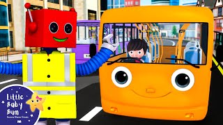 1 2 3 Little Color Buses Go Round! | Little Baby Bum - Nursery Rhymes for Kids | Baby Song 123