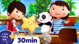 Row Row Row Your Boat Song! | +More Nursery Rhymes & Kids Songs | ABCs and 123s | Little Baby Bum