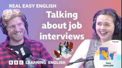 Tips for feeling confident in job interviews ? | Improve your listening with Real Easy English