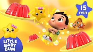 Jelly Dance With Baby Max! - Wibble Wobble Jelly | 15 mins of Playtime Songs | Little Baby Bum